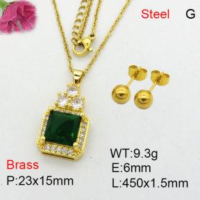Fashion Brass Sets  F3S008585vhha-J111