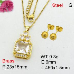 Fashion Brass Sets  F3S008586vhha-J111