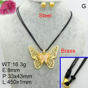 Fashion Brass Sets  F3S008599vihb-J111