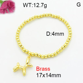 Fashion Brass Bracelet  F3B200051vaia-G030