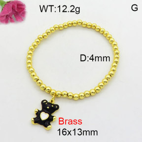 Fashion Brass Bracelet  F3B300233avja-G030