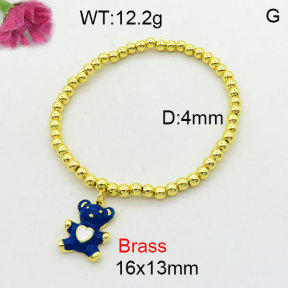 Fashion Brass Bracelet  F3B300234avja-G030