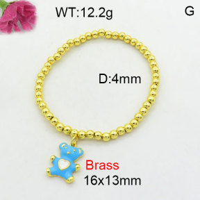 Fashion Brass Bracelet  F3B300236avja-G030