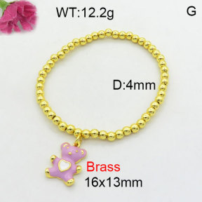 Fashion Brass Bracelet  F3B300238avja-G030