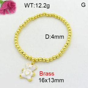 Fashion Brass Bracelet  F3B300240avja-G030