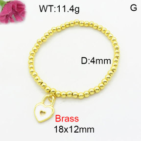 Fashion Brass Bracelet  F3B300250aahn-G030