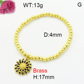Fashion Brass Bracelet  F3B300251avja-G030