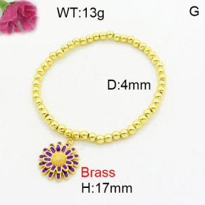 Fashion Brass Bracelet  F3B300252avja-G030