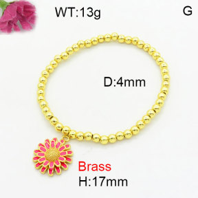 Fashion Brass Bracelet  F3B300254avja-G030