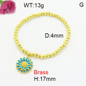 Fashion Brass Bracelet  F3B300256avja-G030