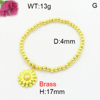 Fashion Brass Bracelet  F3B300258avja-G030