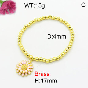 Fashion Brass Bracelet  F3B300259avja-G030
