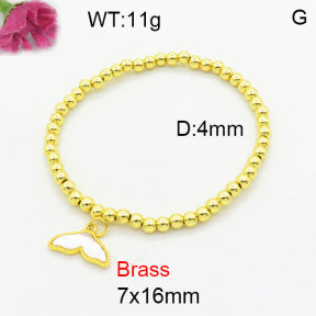 Fashion Brass Bracelet  F3B300280bvlm-G030