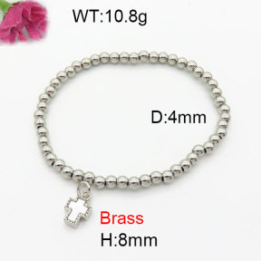 Fashion Brass Bracelet  F3B300287bblo-G030