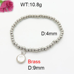 Fashion Brass Bracelet  F3B300289abli-G030