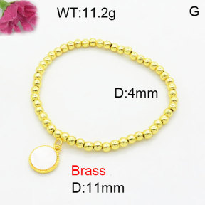 Fashion Brass Bracelet  F3B300290abli-G030