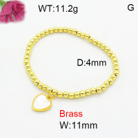 Fashion Brass Bracelet  F3B300294bbmi-G030