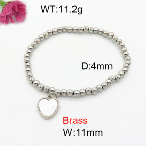Fashion Brass Bracelet  F3B300295bbmi-G030