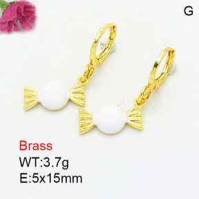 Fashion Brass Earrings  F3E301000aajk-G030