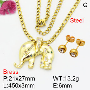 Fashion Brass Sets  F3S008617abli-G030