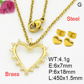 Fashion Brass Sets  F3S008631aahp-G030