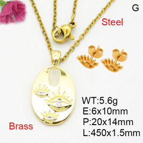 Fashion Brass Sets  F3S008646aahp-G030