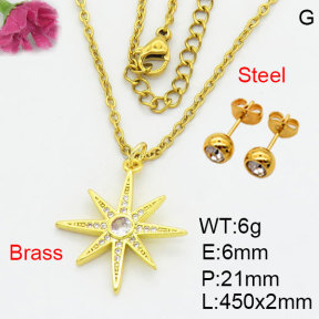 Fashion Brass Sets  F3S008657vaii-G030