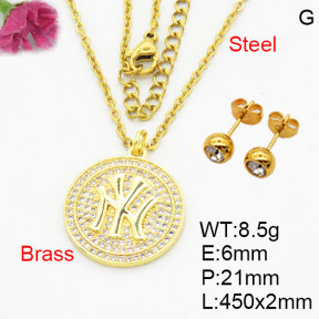 Fashion Brass Sets  F3S008660vbmb-G030