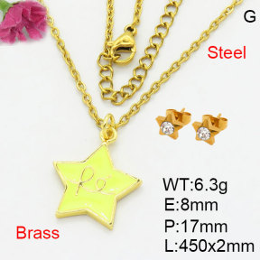 Fashion Brass Sets  F3S008674aahn-G030