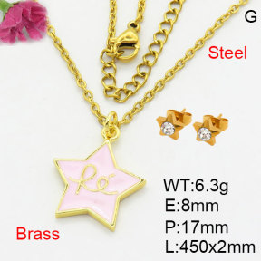 Fashion Brass Sets  F3S008675aahn-G030