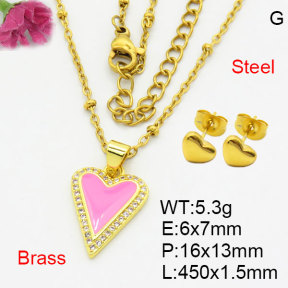 Fashion Brass Sets  F3S008681aaik-G030