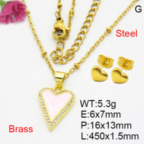 Fashion Brass Sets  F3S008683aaik-G030