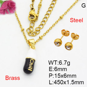 Fashion Brass Sets  F3S008686aajl-G030