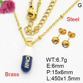 Fashion Brass Sets  F3S008687aajl-G030