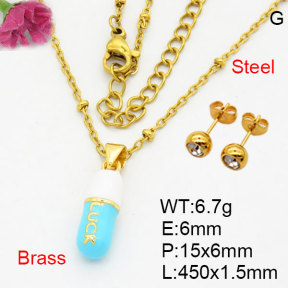 Fashion Brass Sets  F3S008693aajl-G030