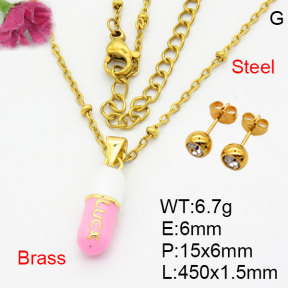 Fashion Brass Sets  F3S008694aajl-G030