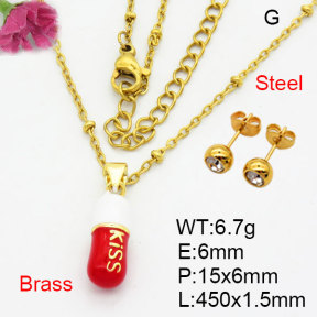 Fashion Brass Sets  F3S008695aajl-G030
