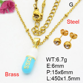 Fashion Brass Sets  F3S008698aajl-G030