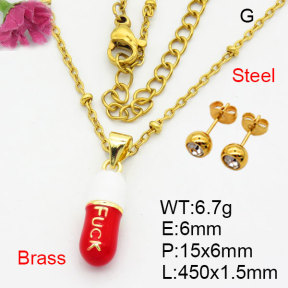 Fashion Brass Sets  F3S008700aajl-G030