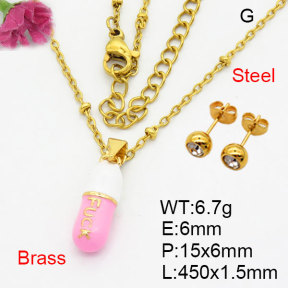 Fashion Brass Sets  F3S008704aajl-G030