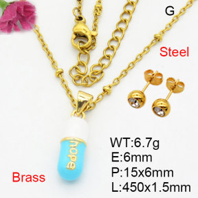 Fashion Brass Sets  F3S008708aajl-G030