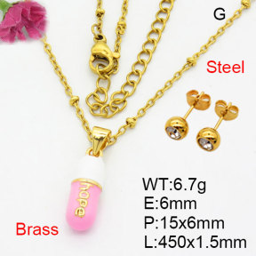 Fashion Brass Sets  F3S008709aajl-G030