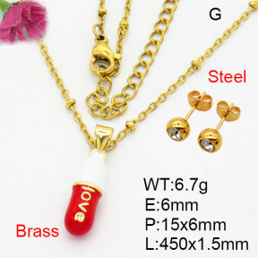 Fashion Brass Sets  F3S008710aajl-G030