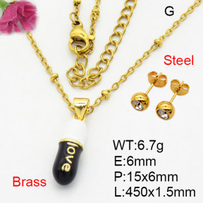 Fashion Brass Sets  F3S008711aajl-G030