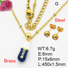 Fashion Brass Sets  F3S008712aajl-G030