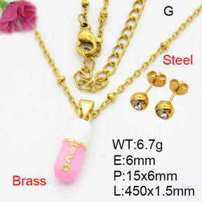 Fashion Brass Sets  F3S008714aajl-G030