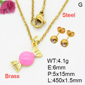 Fashion Brass Sets  F3S008723aahn-G030