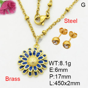 Fashion Brass Sets  F3S008727avja-G030