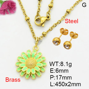 Fashion Brass Sets  F3S008731avja-G030