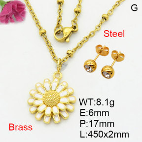 Fashion Brass Sets  F3S008734avja-G030